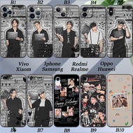 BTS Men's team Silicone Soft Cover Camera Protection Phone Case Apple iPhone 6 6S 7 8 SE PLUS X XS