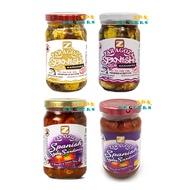 Zaragoza Bottled Spanish Style Sardines in Olive oil (Mild Hot / Hot / Tomato / Tomato Hot)