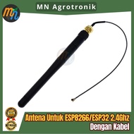 Wifi ANTENNA/ANTENNA 2.4G 2.4GHZ WITH SMA CABLE FOR ESP8266 ESP32