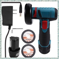 (SZHA) Mini Angle Grinder Mini Household Rechargeable Cutting Polishing Machine Electric Hand Grinde