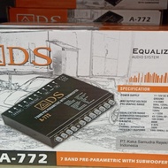 preamp parametrix EQualiser Ads A 772 mobil