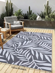 5ft X 8ft Outdoor Reversible Plastic Grass Mat, Waterproof Indoor Outdoor Rug, Small Area Rug For Pa