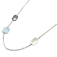 Agatha Aga ATHA Necklace gray blue Light White Direct from Japan Secondhand