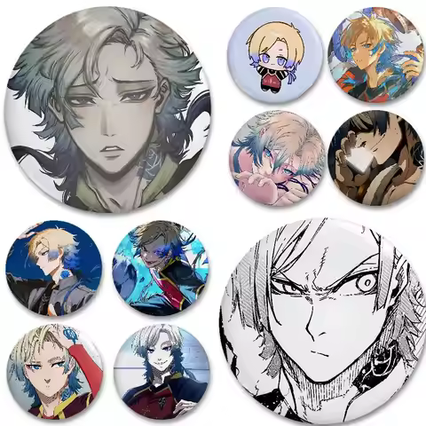 Cute M-Michael Kaiser Badges Button PinsBrooch Creative Funny Quotes Badge Clothes Backpack Jewelry