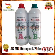 AB MIX 2liter-Nutrisi Hidroponik AB Mix Pekatan 2Liter-Promo AB MIX