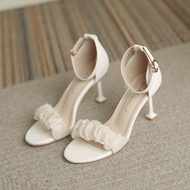 formal shoes women happy2u Shiting sandal 2024 wanita musim bunga dan musim panas baru gesper satu p