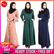 KM Muslimah Side Pocket Jubah [M13017] Dress