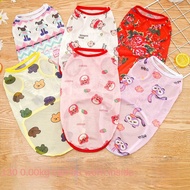 Big Dog Pet Clothes Vest Supplies Dog Cat Summer Breathable Elastic Mesh Teddy Bichon Jarre Aero Bul