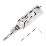 Lishi 2 in 1 KW1 Locksmith Tools for Home Door Civil Locks