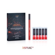 DSPIAE CS-PB01 3.175mm Universal Push Broach Combination Set (0.1/0.15/0.3/0.5/1.0)mm Chisel Broach