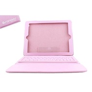 Newly Protective Case Bag Cover Protector With Bluetooth Keyboard for iPad 2 ipad2 Soft Layer Pink