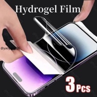 3 Pcs Full Cover Hydrogel Film for Honor Y6 Y6s Y6P Y6Pro Y9prime Y7 Y7A Y7P Y8P Y9A Y9S Psmart Pro 