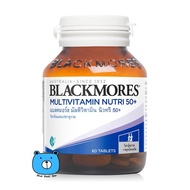 Blackmores Multivitamin Nutri 50+ แบลคมอร์ส มัลติวิตามิน นิวทริ 50+ วิตามินรวม แร่ธาตุ  (ผลิตภัณฑ์เส