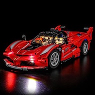 BRIKSMAX Light for Lego Ferrari FXX K 42212 - Compatible with Technic Building Blocks Model - Withou