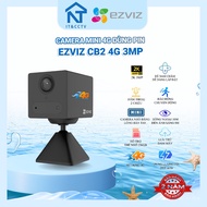 [Genuine EZVIZ] EZVIZ 4G CS-CB2 1080P Mini Camera – 2-Way Talk, Day and Night Observation, EZVIZ App
