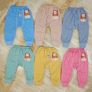 USAGI Plain Color Baby Trousers