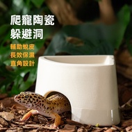 Tortoise Station | Gecko Hide House Humidifying Moisturizing Cave Cave Reptile Amphibious Gecko Box 