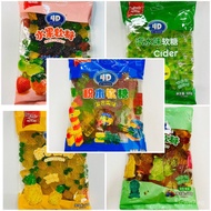 Ames4D Juicy Gummy Building Block Candy Fruit Pineapple Flavor Q Bulk Wholesale Snacks