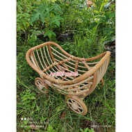 rattan newborn baby bouncer chair