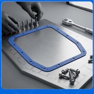 【TWILIGHT】1pcs 93106 Silicone+Steel Transmission Oil Pan Gasket for Ford for AOD 4R70W