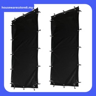 [Clearance Sale]Weather Protection Set 66 x 148 cm   for 2 Sides for Firewood Shelves T/H 70 x 185 c