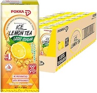 Pokka Ice Lemon Tea Less Sugar, 24 x 250ml