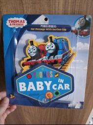 Thomas & Friends Baby in Car 汽車警示牌 吸盤式 汽車貼