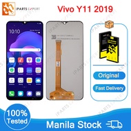 IPARTSEXPERT 6.35" Original LCD For Vivo Y11 2019 LCD Vivo 1906 LCD DIsplay Touch Screen Digitizer A