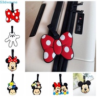 DWAYNE Cartoon Luggage Tag, Mickey Boarding Pass Airplane Suitcase Tag, Fasion Minnie Aircraft Lugga