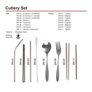 CUTLERY SET - DN 01 / DN 02 / DN 03 / DN 04 / DN 05 / DN 06 / DN 07 / DN 11