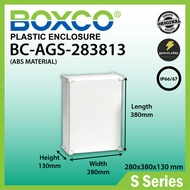 BOXCO BC-AGS-283813 280X380X130MM GREY COVER ABS AUTOGATE OUTDOOR ENCLOSURE