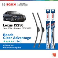 Bosch Clear Advantage U Hook Wiper Set for Lexus IS250 GSE30R (BCA22"/BCA18")