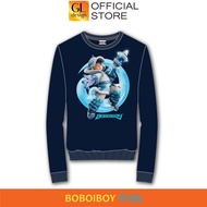 Boboiboy Graphic Long Sleeve Sweater (Blue)/ 65450276