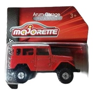 MERAH Majorette 4X4 Toyota. Card Street Cars Series. Red Color. Antique.