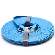 Pre-made UTP Network Cable with 2 Cat6 Flat Fiber Heads DTECH 5m 67F50