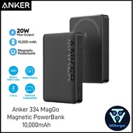 Anker 334 Magnetic Battery (MagGo), 10000mAh Magnetic Wireless Charger with USB-C Cable