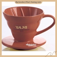 Yami V02 Brown Wavy Coffee Filter – Coffee Dripper Cup V02