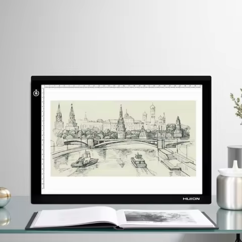 Huion L4S 17.7" LED Pad Ultra Thin Light Boxes LED Tracing Boards Professional Animation Drawing Tra