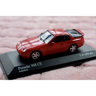 Mini Cut Black Box 1/43 Porsche 968CS.Red Good Red Product.Porsche Generation Legendary Model.Intend