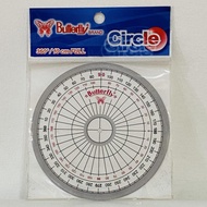 Butterfly 360 Degree Protractor Ruler 360 10cm Round