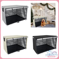 Yoo Portable Pet Crate Shelter Cat Cage Cover Waterproof Pet Outdoor Cage Cover