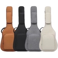 Ready Stock Thick Quilted Folk Guitar Bag 36-Inch 41-Inch Personalized Trendy Guitar Guitar Bag Cott