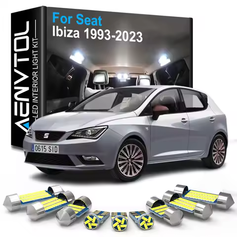 Car Interior LED Light Kit Canbus For Seat Ibiza 6P 6J 6L 6F MK5 MK4 1993-2023 Accessories Map Dome 