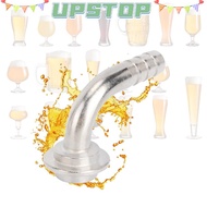 UPSTOPBO Beer Line Connector Kit, Barb Connector Hex Nut Keg Coupler Fitting, Durable Home Brewing A