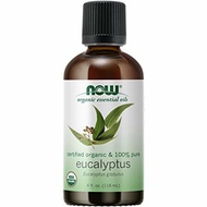 ▶$1 Shop Coupon◀  NOW Essential Oils, Organic Eucalyptus Globulus Oil, Clarifying Aromatherapy Scent
