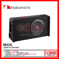 NAKAMICHI NBX25L ตู้ซับวูฟเฟอร์แอ็คทีฟ สำเร็จรูป ขนาด 10 นิ้ว 100 Watts RMS / อมรออดิโอ / อมร ออดิโอ / AMORNAUDIO