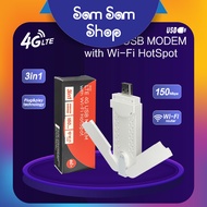 Bộ phát sóng wifi từ sim 4G USB Dcom 4G phát wifi dùng nhiều nhà mạng có 2 ăng ten tăng độ thu phát