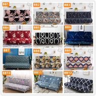 Sofa Bed Cover/Sofa Cover Protector/ 3 Seater Sofa Bed Cover without armrest/Cushion Cover/ Pillow Cover/ sofa cover