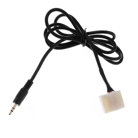 3.5mm AUX IN for Audio Input Adapter MP3 Player Phone for 2007-2009 for Camry Corolla for Highlander