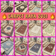 CARPET VELVET  5D GIANT SAIZ  💥 SAIZ XXXXXL 5XL 200X300CM  💥 8X10 KAKI✔️✔️